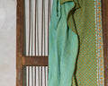 Handcrafted Kantha Throw — Multi Brights, size 60 x 90 inches (152 x 229 cm)