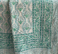 Handcrafted Kantha Throw — Paisley Brights