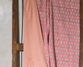 Handcrafted Kantha Throw — Paisley Pinks, size 60 x 90 inches (152 x 229 cm)