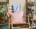 Spring 26 Cushion — Floral Pink Frill
