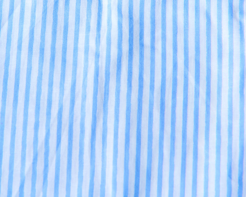 Spring 26 Cushion — Floral Mix Pale Blue Frill